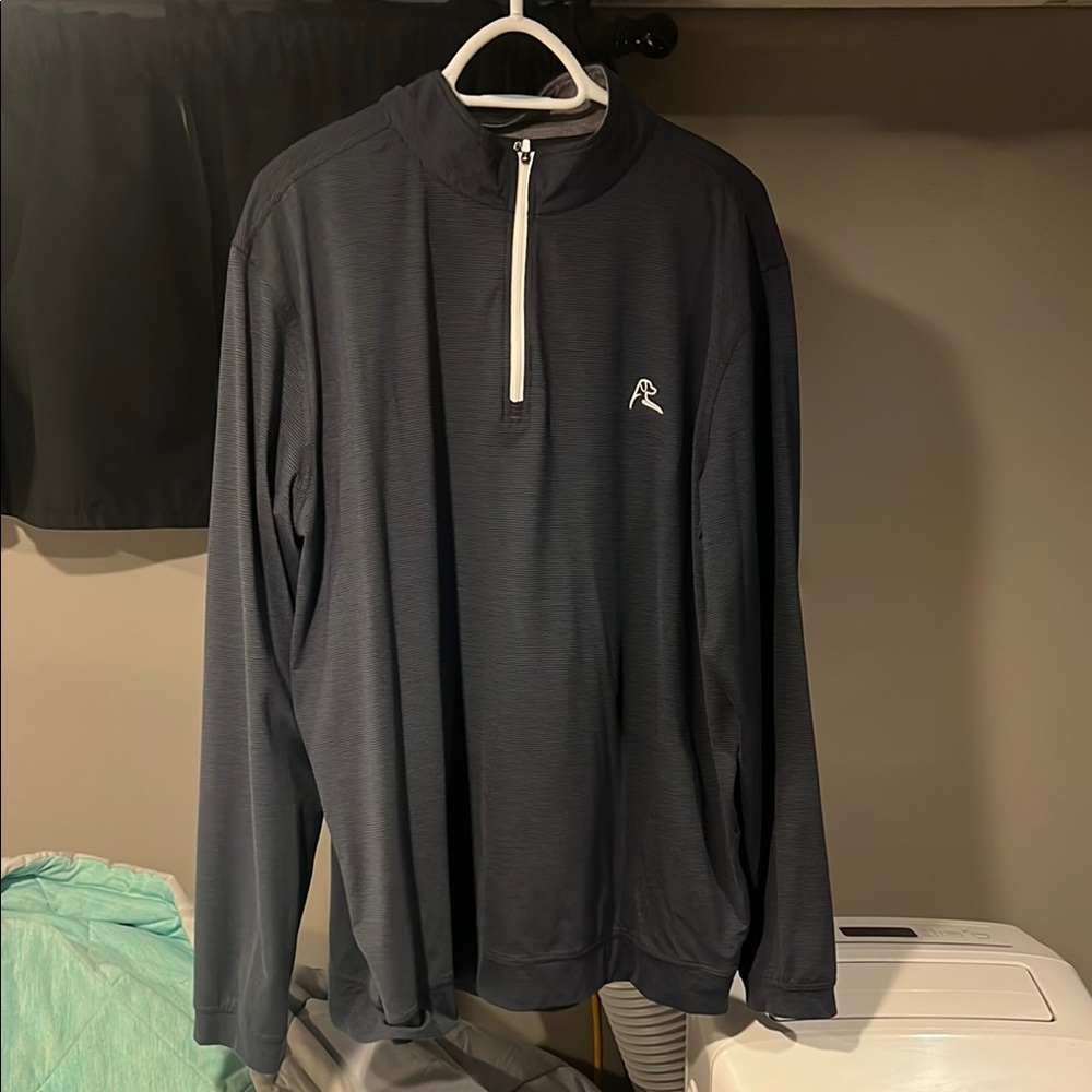 Black and blue Rhoback quater zip